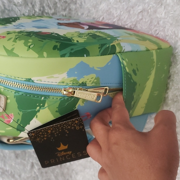 NWT Loungefly Beauty and the Beast mini backpack main image 11